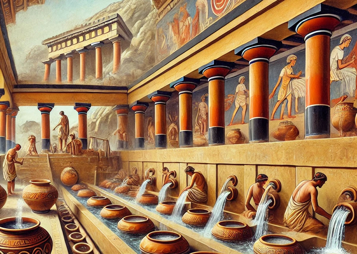 A Revolução da Higiene: O Chuveiro Antigo dos Minoicos